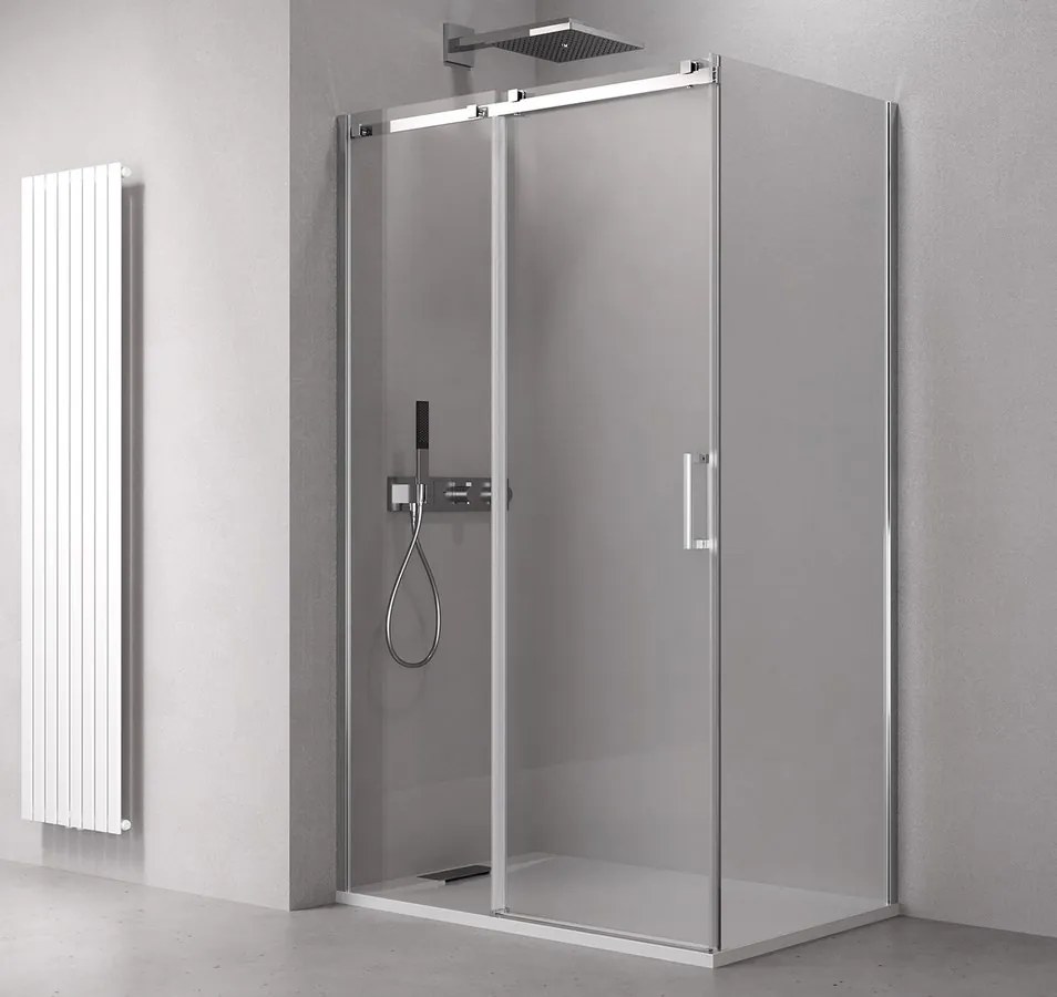 Polysan Polysan, THRON LINE SQUARE obdĺžniková sprchová zástena 1100x900mm, TL1190-5002