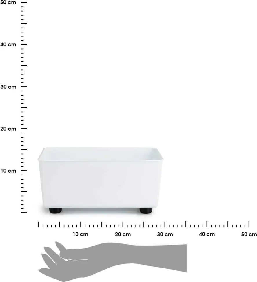 Truhlík s nožičkami Salvia 28,5x17 cm - výber z 8 prevedení