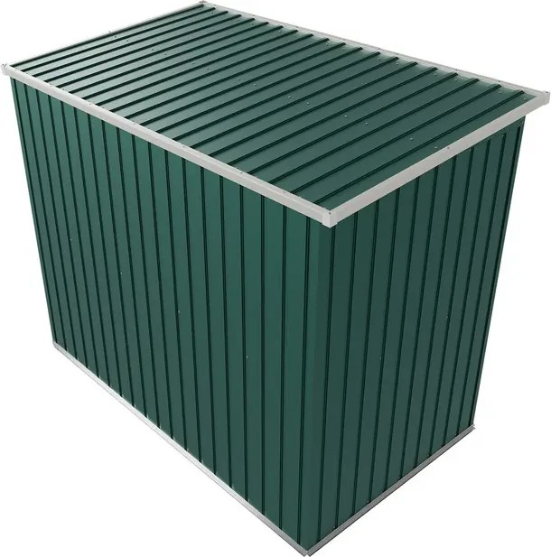 Záhradný domček na náradie, 267 x 181 cm, tmavozelený