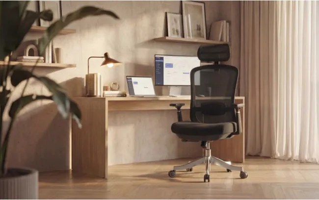 Masážna kancelárska stolička Leadpro 6.0 Black