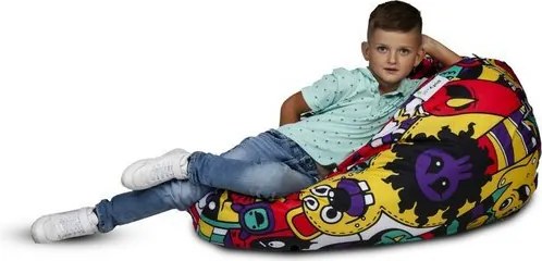 Sedací vak Sako Modern polyester - Príšerky