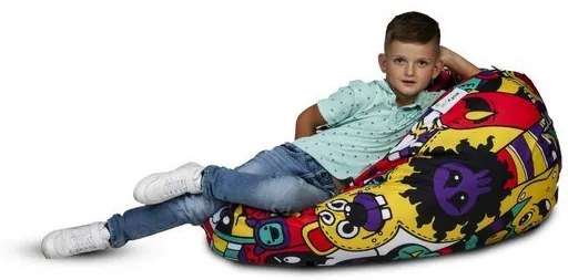 Sedací vak Sako Modern polyester TiaHome - Príšerky