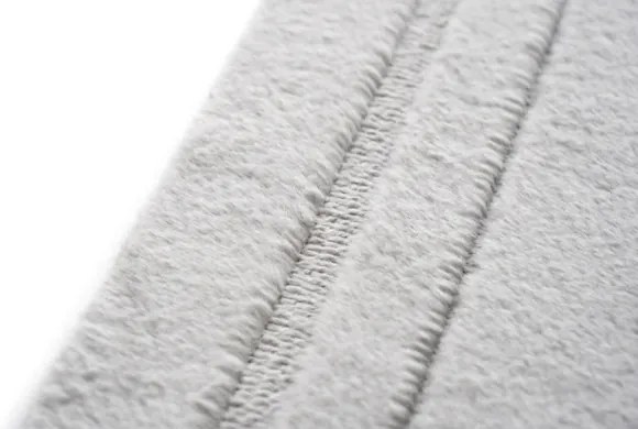 Kúpeľňová predložka MOYO BORDER sivá