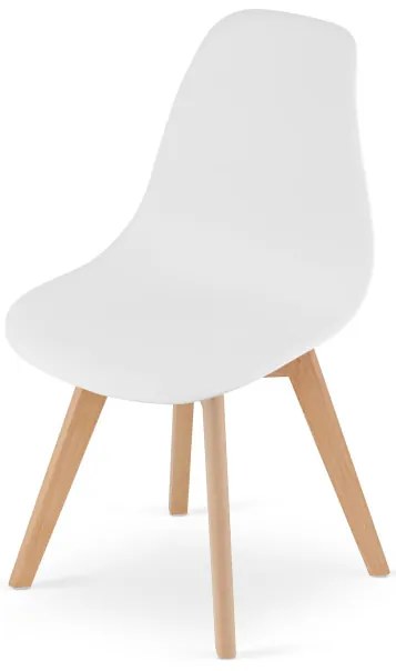 Set jedálenských stoličiek KITO biela (4ks)