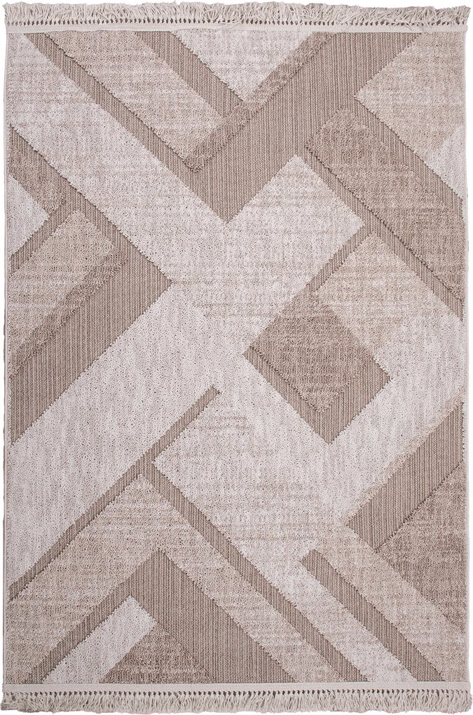 Koberec Benita 095A D.BEIGE/CREAM rozmery koberec: 200x290 cm