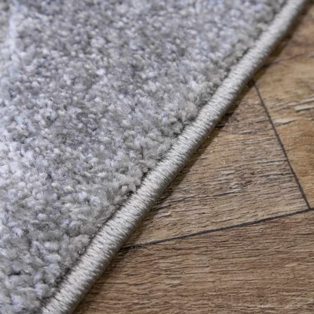 Angel Carpet, Kusový koberec Aurora 11 Grey, 60x110, šedá, kancelária