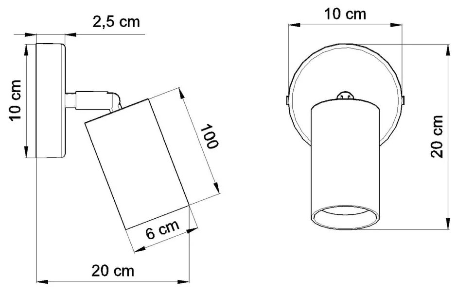 Drevené nástenné svietidlo Sollux Ludwik