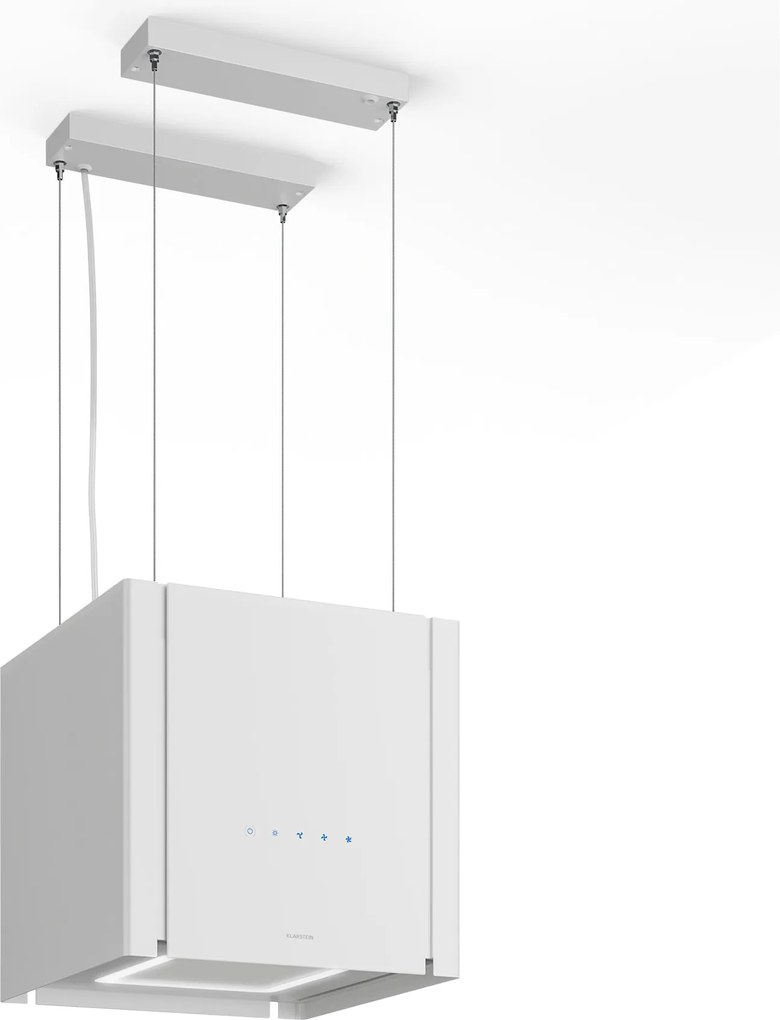 Klarstein Velaire digestor funkcia zdvíhania 40 cm, Elegantný, minimalistický, výkonný, EEC A++, 601 m³/h