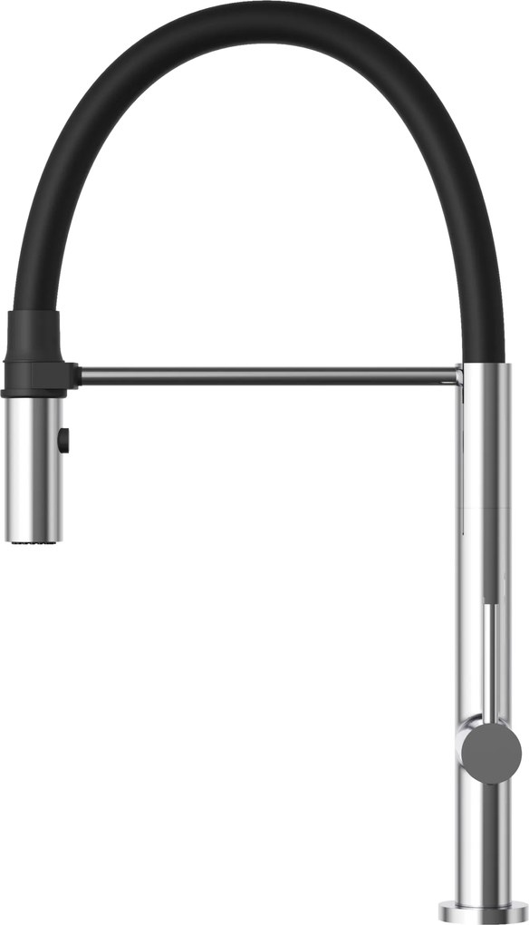 Gamma Vento Slim, vysoká drezová batéria, chrómová, GMA-BVOS-CH