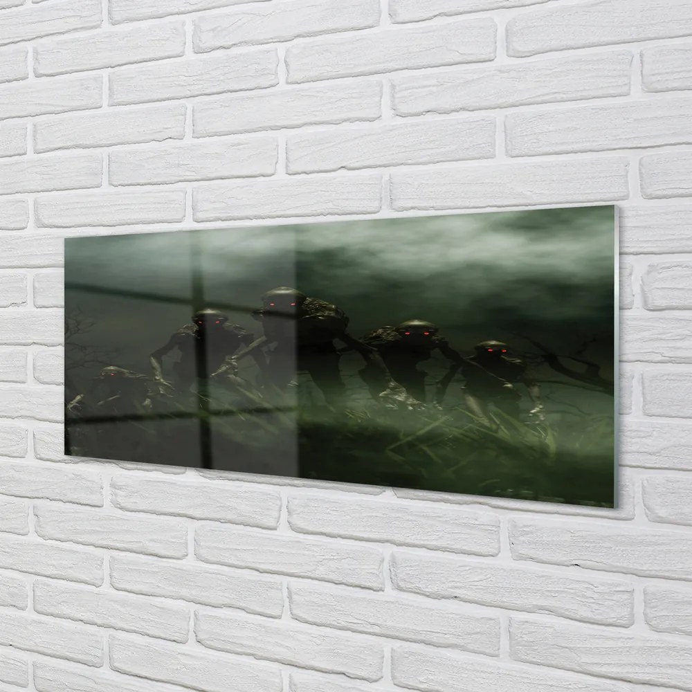 Obraz plexi Zombie mraky 120x60 cm