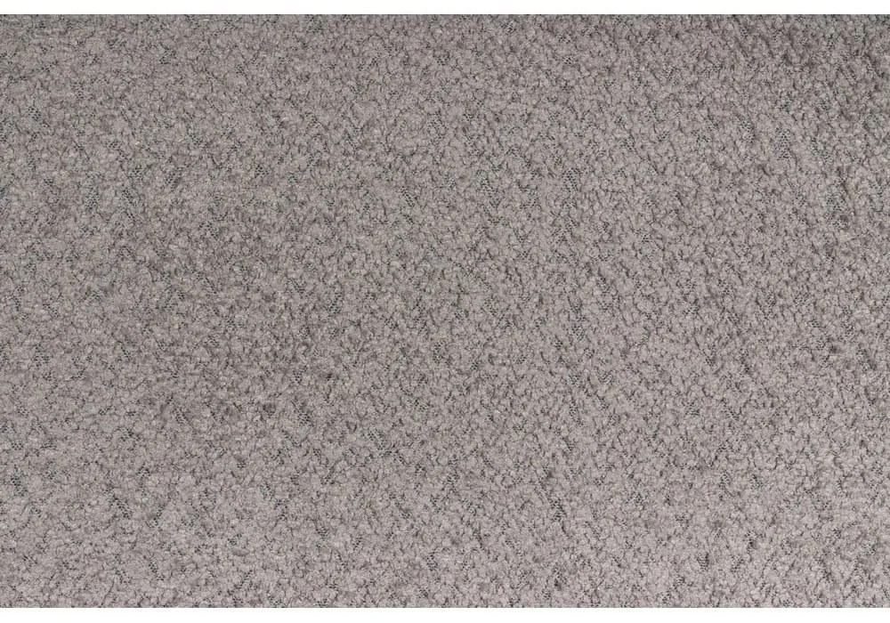 Sivá čalúnená dvojlôžková posteľ s roštom 200x200 cm Tina - Ropez