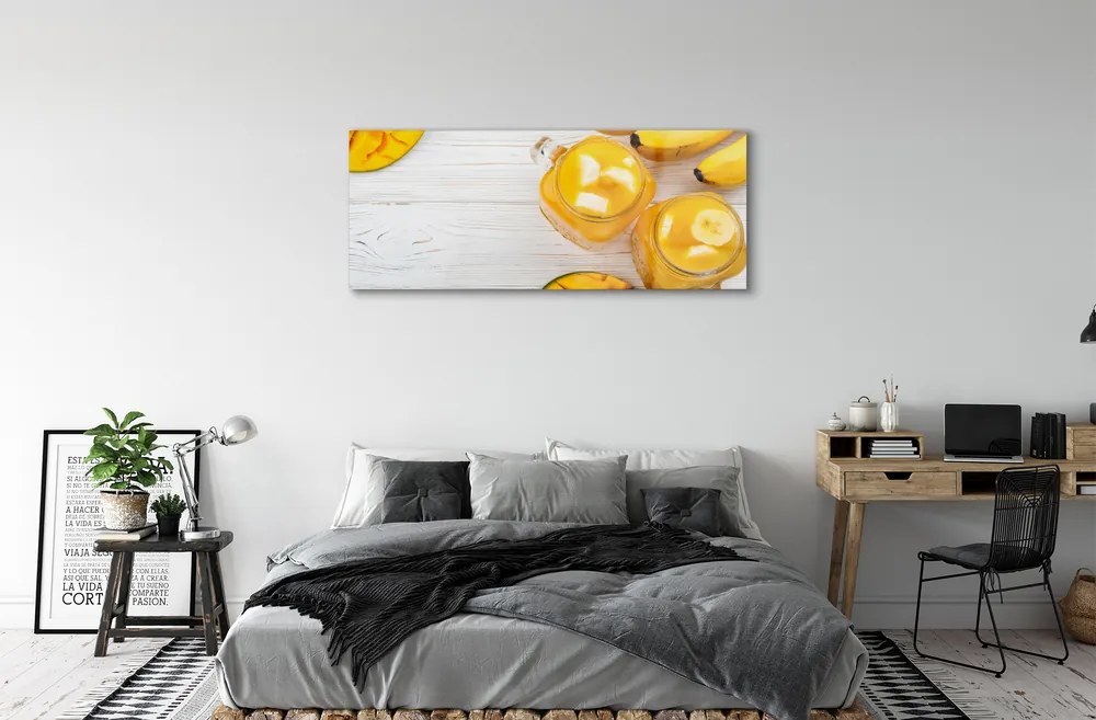 Obraz plexi Mango banán smoothie 120x60 cm