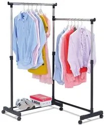 Autronic BONTEC Stojan na šaty, kov, čierna, ABD-1215 BK Farba: Čierna