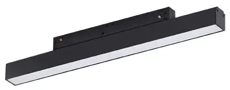 Svietidlo do lišty Alfa Saga Track Magnetic 12W Cct Bluetooth Bk