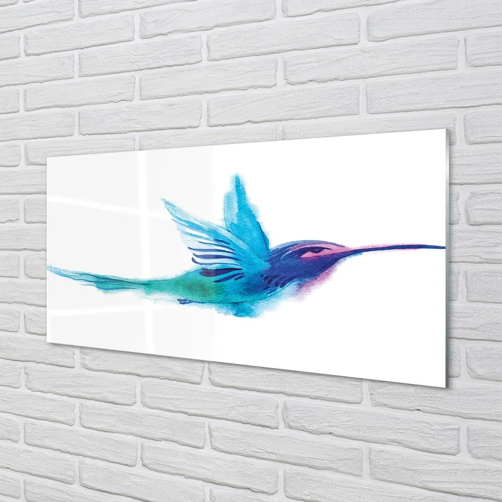 Obraz na akrylátovom skle Maľované papagáj 100x50 cm