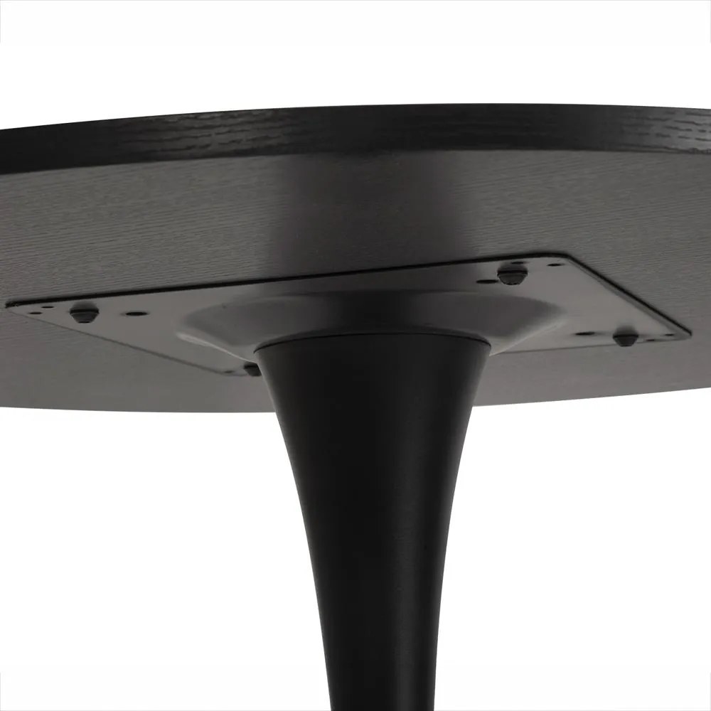 Jedálenský stôl AVENBERG ORBIS Ø80 čierny