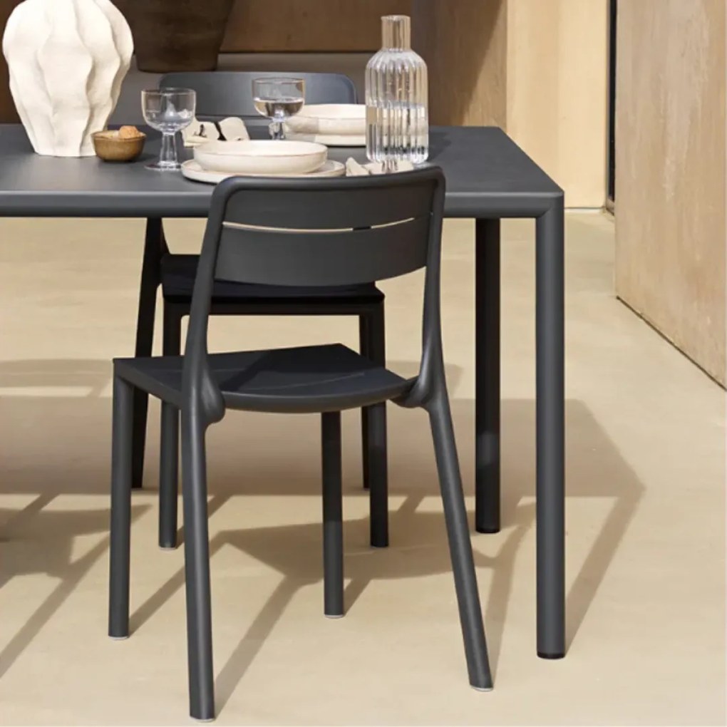 CASSIA BISTROT záhradná stolička antracite