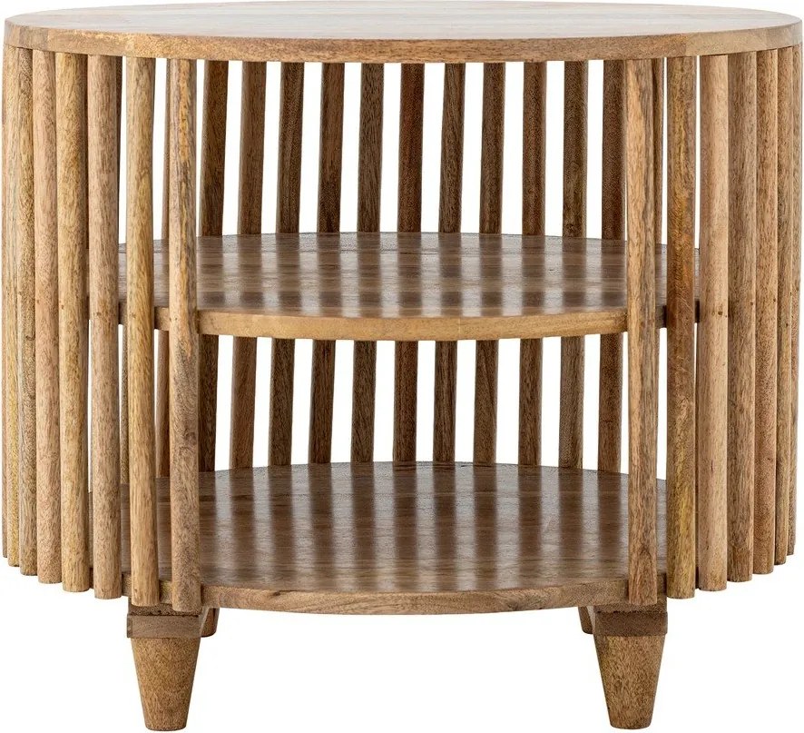 Okrúhly konferenčný stolík z mangového dreva v prírodnej farbe ø 60 cm Sali – Bloomingville