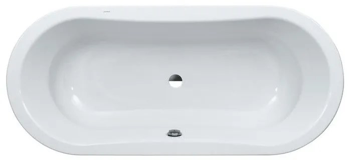 LAUFEN Thallium Oceľová vaňa, 1800 mm x 800 mm, biela H2250800000401