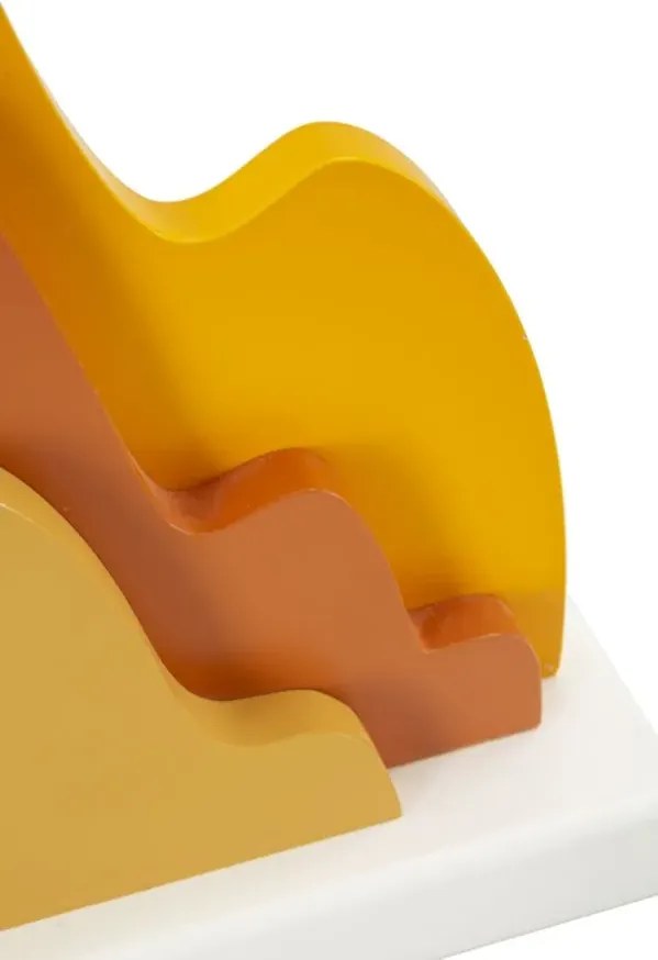 Stolná lampa Farba A 57 cm žlto-oranžová