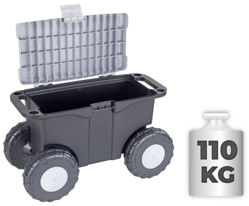 Záhradný box na kolieskach - Maximex