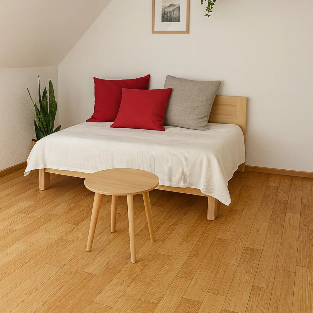 Multi-decor, PVC podlaha - lino AladinTex Start 8803 dub tm. béžový, na mieru, šíře 2m, béžová, bez podkladu, detská izba