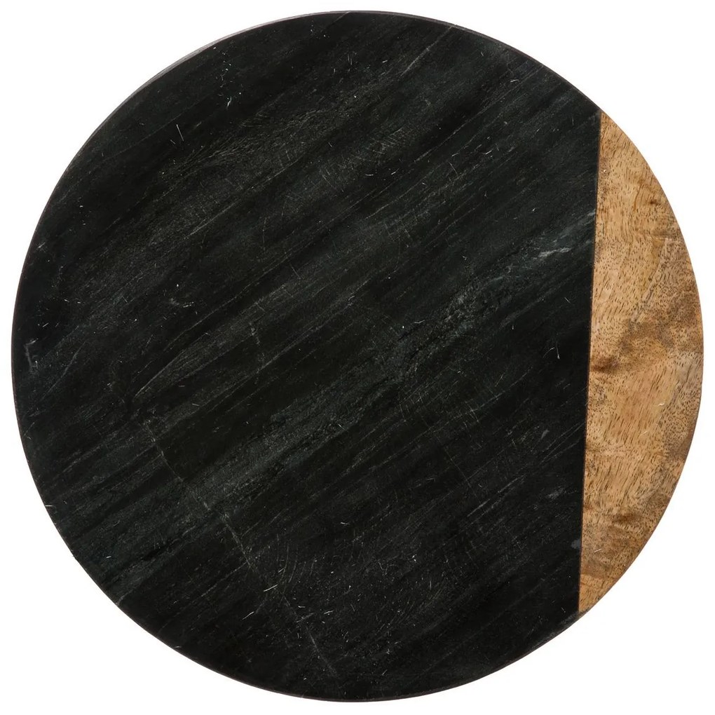 Mramorový otočný servírovací podnos Marbl, (fi) 30 cm