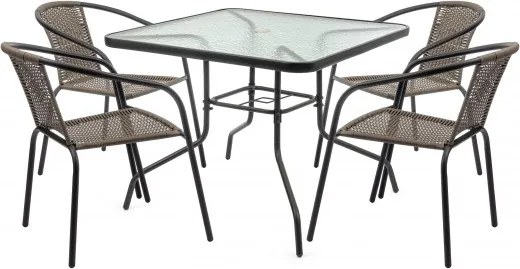 MI Záhradný stolík JUPITER K90cm