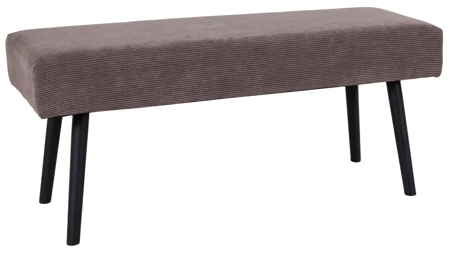 Šedá Lavica Skiby 35 × 100 × 44 cm HOUSE NORDIC