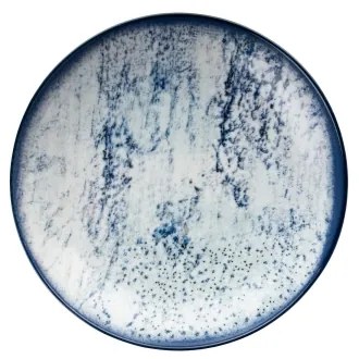 Jedálenská súprava 24 ks modrá/porcelán