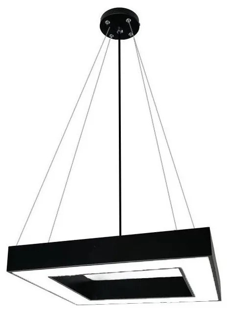 LED Luster na lanku LED/40W/230V 4000K 60x60 cm