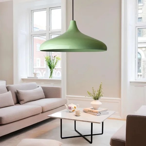 Závesný luster na lanku VULCANO 1xE27/40W/230V zelený