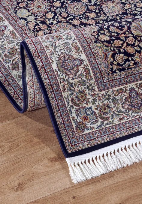 Koberec Villeroy & Boch Kollektion 1870 Alfred modrý / krémový