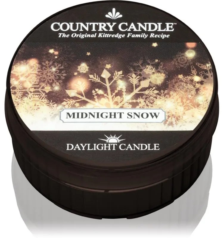 Country Candle Midnight Snow čajová sviečka 42 g