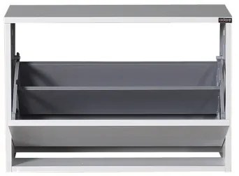 Skrinka na topánky 42x60 cm biela