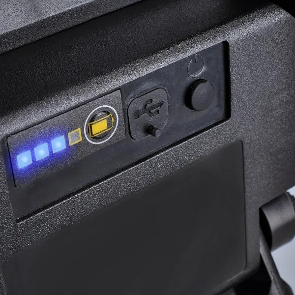 Solight WM-20W-RE-LED Stmievateľný nabíjací reflektor LED/20W/4400 mAh 4000K IP54