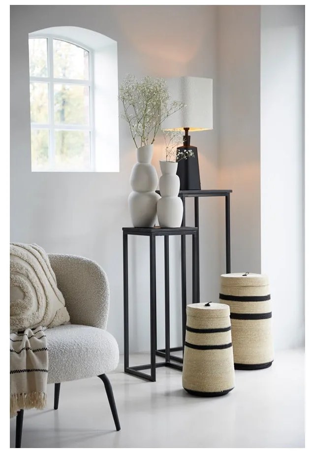 Krémová keramická váza Aram – Light & Living