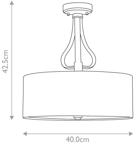 Elstead BATH-FALMOUTH-SF-PC - LED Kúpeľňový luster na tyči 3xG9/3W/230V IP44