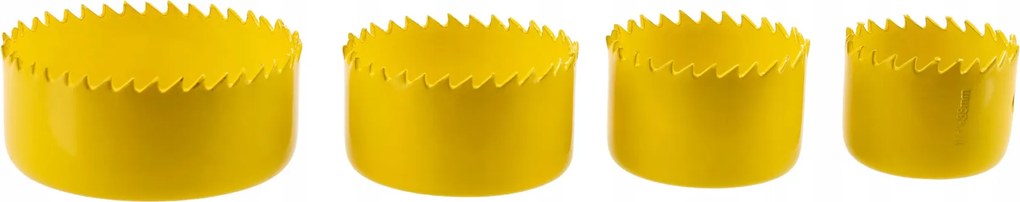 CROWNMAN Dierovacia píla na drevo s adaptérom Sada 11 ks + krabica