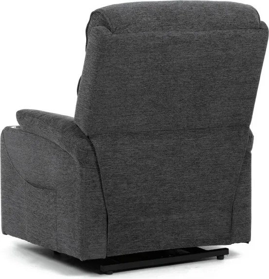 Polohovacie kreslo sivé, elektrické TV-S8348 GREY2