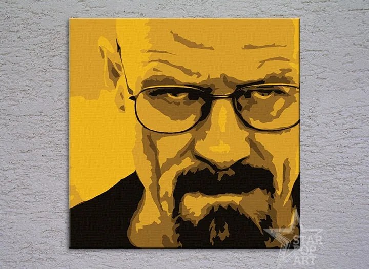 Ručne maľovaný POP Art obraz Breaking Bad | rôzne rozmery