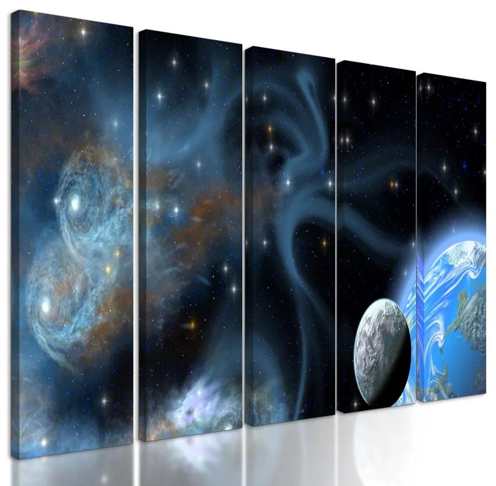 5-dielny obraz magické sily vesmíru
