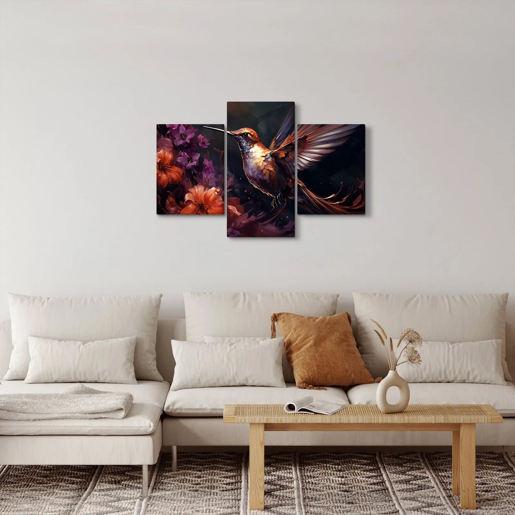 Obraz - Kolibrík (90x60 cm)