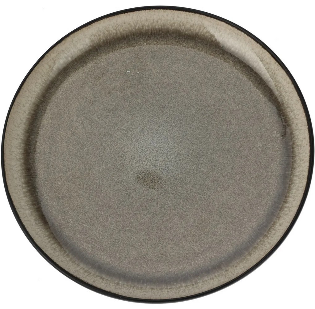 Kameninový dezertný tanier Moss, pr. 20 cm