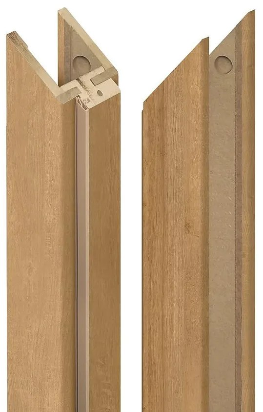 Bočné časti regulovanej zárubne, strana: ľavá 140-159 dub európsky B639