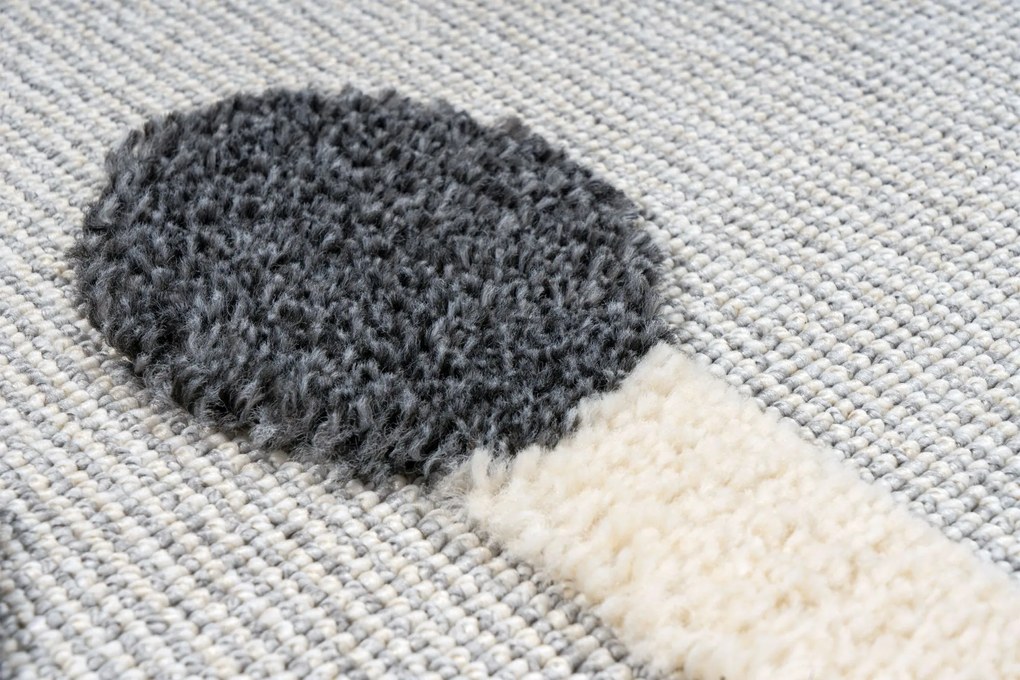 Obsession, Detský kusový koberec My Fano 392 Gira, 120x170, šedá, detská izba