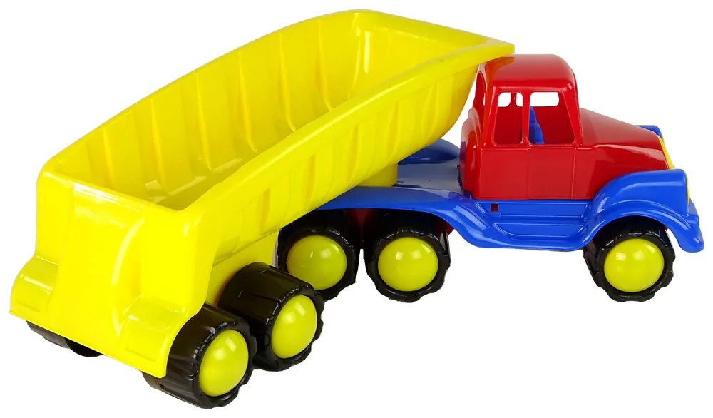 HEMAR Veľké auto s návesom 45 cm žlté