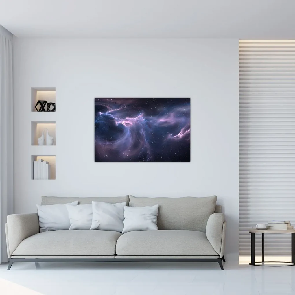 Obraz - Vesmírna hmlovina (90x60 cm)