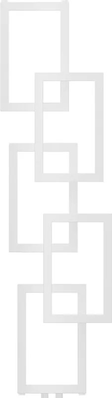 Mexen Grid, dekoratívny kúpeľňový radiátor 1360 x 390 mm, 349 W, biela, W215-1360-390-00-20
