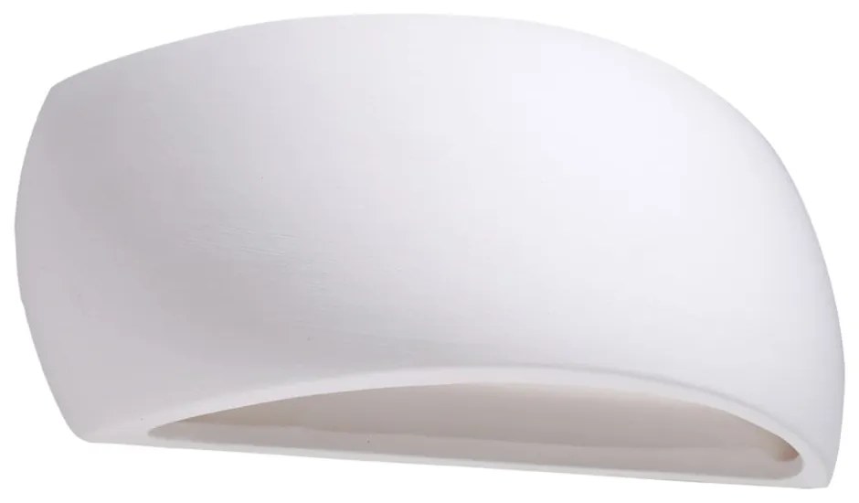 Biele nástenné svietidlo Sollux Palermo